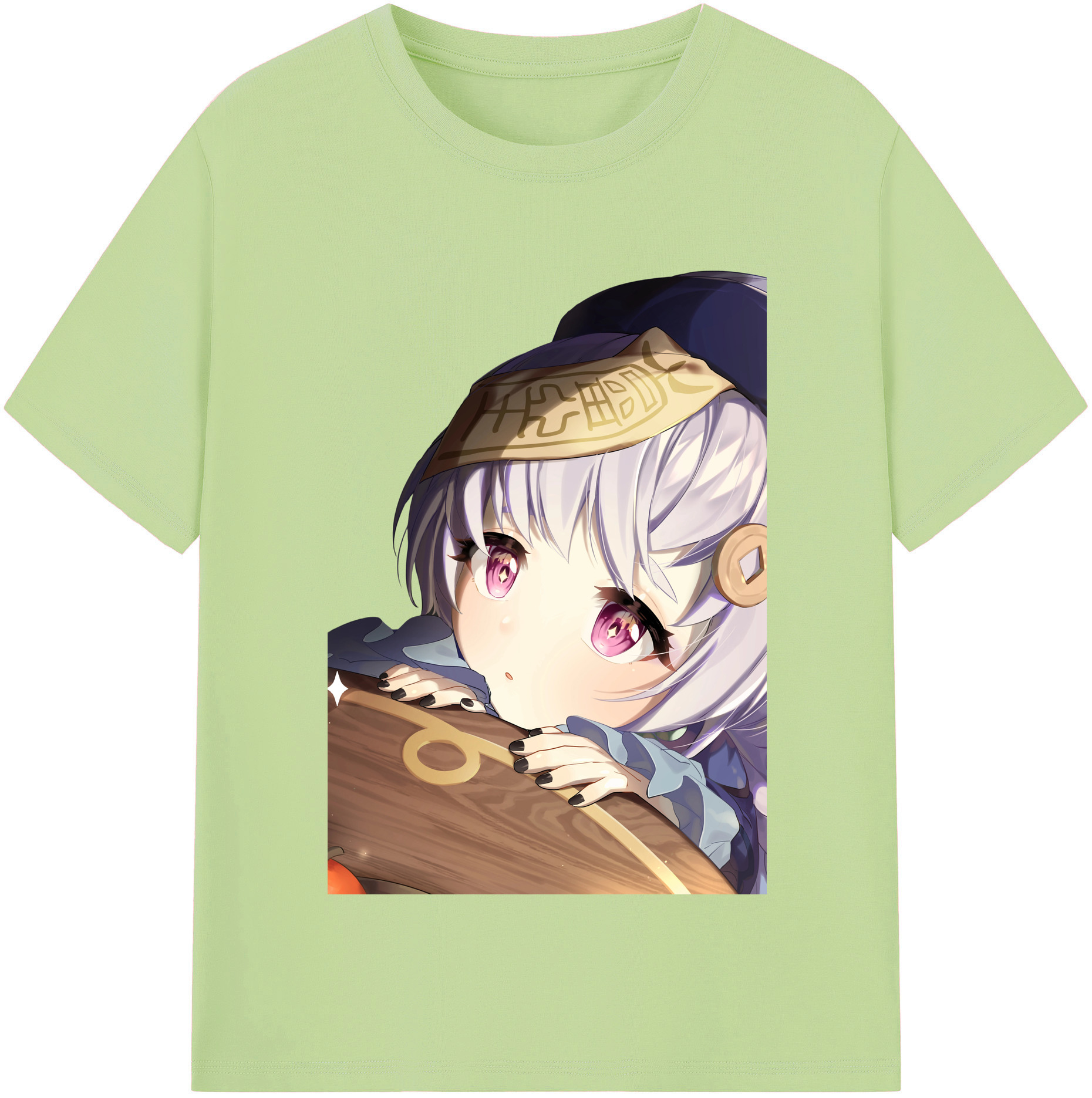 げんし神 七七 なな  genshin Nana 綿100％半袖Tシャツ（フロントプリント）